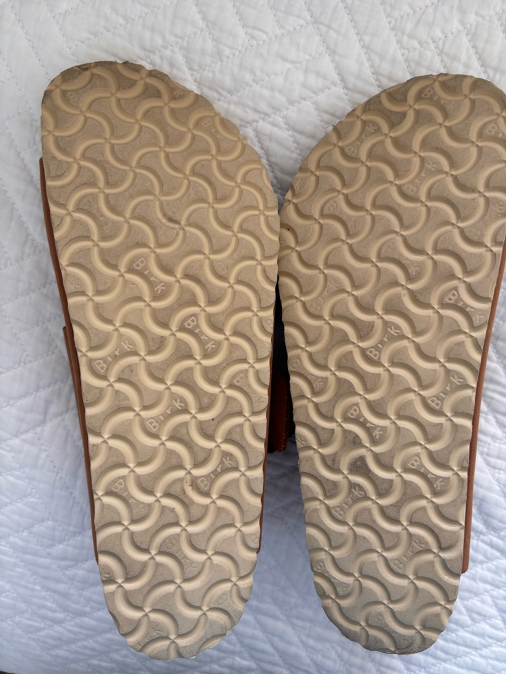 Birkenstock Airizona oiled leather Double-Buckle Slide Sandals - Picture 4 of 5